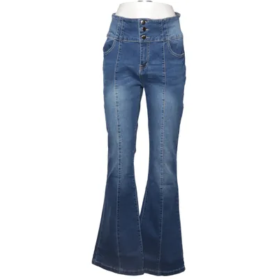 Jeans (Blue) from Flamingo Cotton, Elastane, Polyester