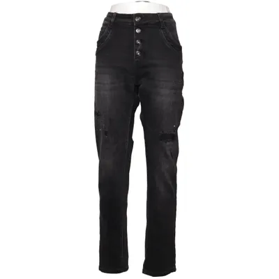 Jeans (Gray) from Karostar Cotton, Elastane, Polyester, Viscose