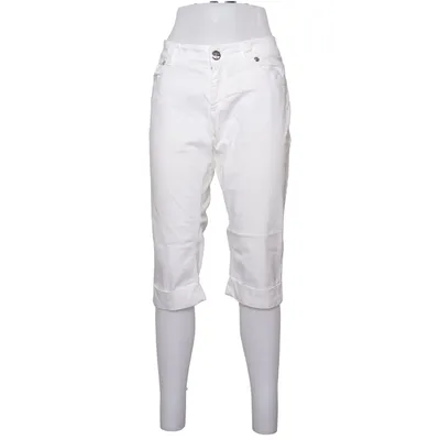 Trekvartsbyxor (Vit) från Angelo Marani Bomull, Polyester
