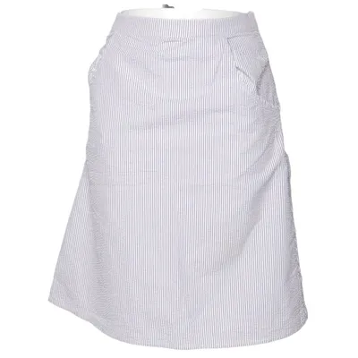 Rok (Blauw, Wit) van Brigitte von Boch Katoen, Polyester