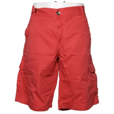 Shorts cargo (Rouge) de Shamp Coton
