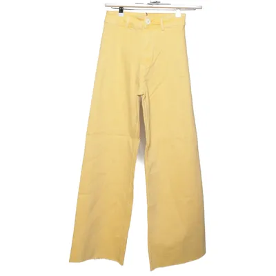 Jeans (Gelb) von Ghanda Baumwolle, Elasthan