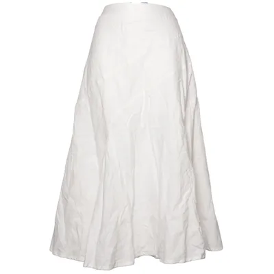 Jupe longue (Blanc) de Uta Raasch Coton, Lin