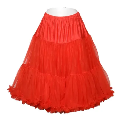 Jupe en tulle (Rouge) de Banned Apparel Élasthane, Polyamide, Polyester