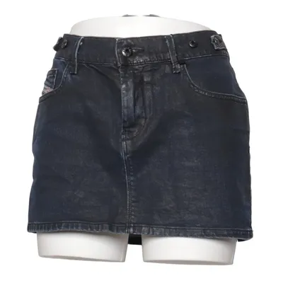 Denim skirt (Black) from Diesel Cotton, Elastane