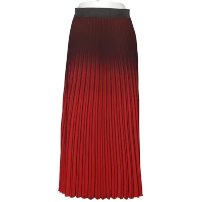 Maxi skirt (Red, Black) from Maje Elastane, Polyester