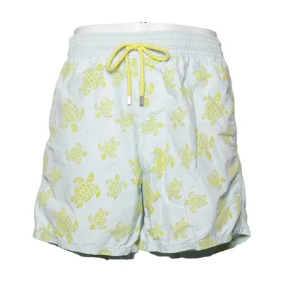 Badeshorts (Blau, Gelb) von Vilebrequin Baumwolle, Polyamid, Polyester