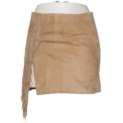 Leather skirt (37369) from Gianni Versace Cupro, Leather