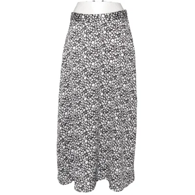 Långkjol (Svart, Vit) från Kiabi Polyester