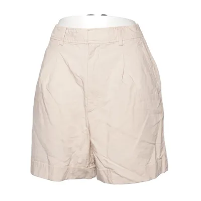 Korte broek (Beige) van Uniqlo Katoen, Linnen, Polyester, Viscose