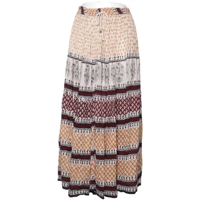 Maxi skirt (Beige, Brown, Multicolored) from Himalaya Cotton