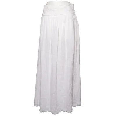 Långkjol (Vit) från Met Bomull, Polyamid, Polyester, Viskos