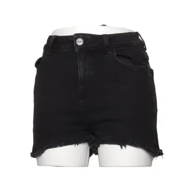 Short en jean (Noir) de Fit Jeans Coton, Élasthane