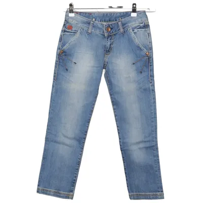 Jeans (Blå) från Guru Bomull, Elastan