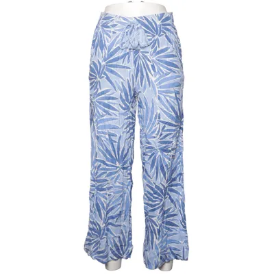 Palazzo pants (Blue, White) from Sigrid Olsen Linen, Viscose