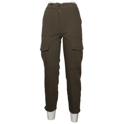 Cargo pants (Green) from Bershka Elastane, Polyester, Viscose