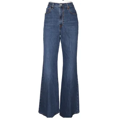 Jeans (RIBCAGE BELL) från Levi Strauss & Co Bomull, Elastan