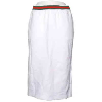 Kjol (Vit) från Gucci Bomull, Elastan, Polyamid, Polyester