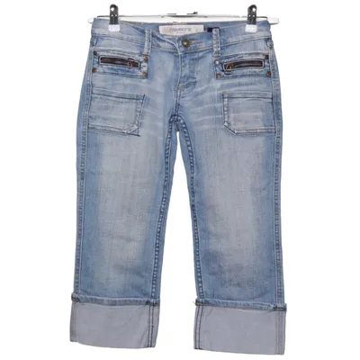 Trekvart bukser (Blå) fra Fishbone Denim