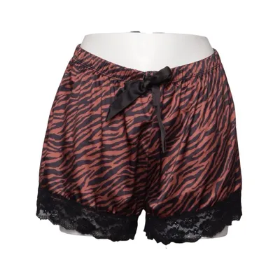 Pyjamasshorts (Svart, Röd) från Zeeman Elastan, Polyester