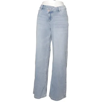 Jeans (Blå) fra Halara Bomuld, Elastan, Polyester