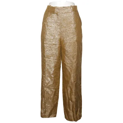 Broek (Goud) van Sézane Acetaat, Metallvezel, Polyamide, Viscose
