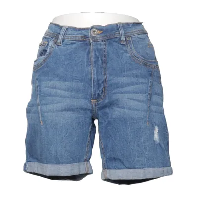 Short en jean (Bleu) de Roadsign Coton, Élasthane
