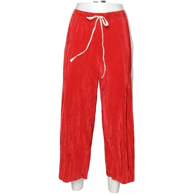 Palazzo pants (Red, White) from Light Before Dark Polyester