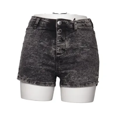 Jeansshorts (Svart, Grå) från Tally Weijl Bomull, Elastan, Polyester