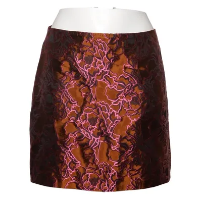 Nederdel (Brun, Pink, Sort) fra Hallhuber Donna Polyamid, Polyester