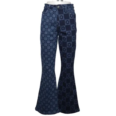 Jeans (Blå) fra Jaded London Bomuld, Elastan