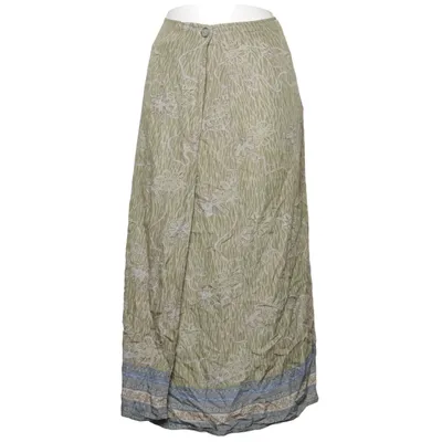 Maxi nederdel (Grøn) fra Columbia Sportswear Linned, Polyester, Viscose