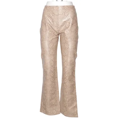 Lackbyxor (Beige, Flerfärgad) från Orsay Polyester, Polyuretan