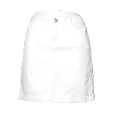 Jeansnederdel (Hvid) fra ESPRIT Denim Bomuld, Elastan