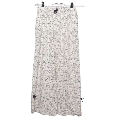 Pants (White, Black) from C&A Elastane, Polyester