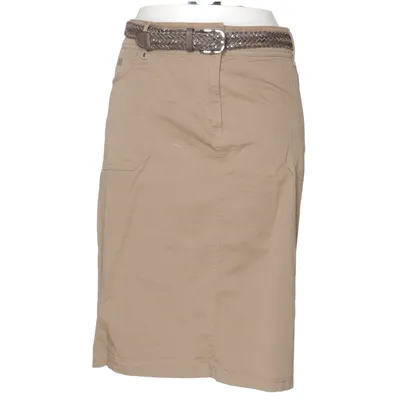 Skirt (Beige) from Canda Premium Cotton, Elastane