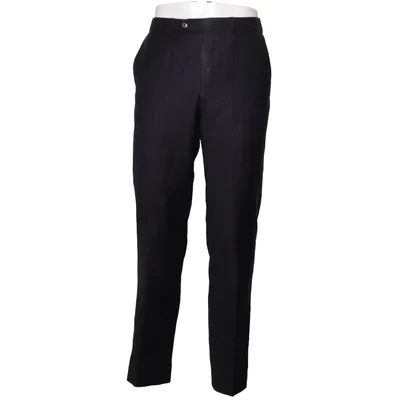 Kostuumbroek (Blauw) van Ermenegildo Zegna Viscose, Wol