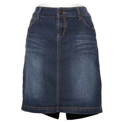 Denim skirt (Blue) from Multiblu Cotton, Elastane, Polyester