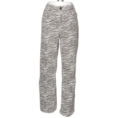Jeans (White, Black) from 24Colours Cotton