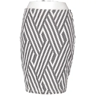 Skirt (Black, White) from Even & Odd