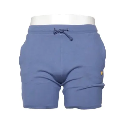 Short de jogging (Bleu) de Lyle & Scott Coton, Élasthane, Polyamide, Viscose