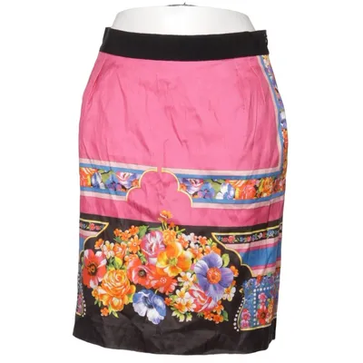 Rok (Roze, Meerkleurig) van Alberta Ferretti Katoen, Zijde