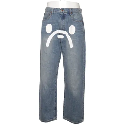 Spijkerbroek (Blauw, Wit) van A Bathing Ape Katoen
