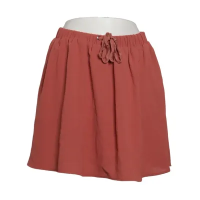 Skirt (Red) from Amelia Polyester, Viscose