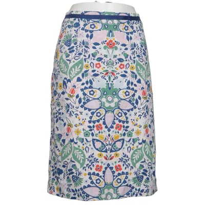 Nederdel (Hvid, Flerfarvet) fra Boden Bomuld, Elastan, Polyester