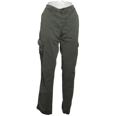 Pantalon cargo (Vert) de Risskio Coton, Élasthane