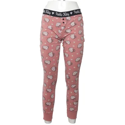 Pyjama broek (Roze, Meerkleurig) van Hello Kitty Katoen, Elastaan