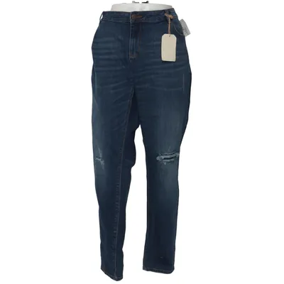 Jeans (Blå) från Clockhouse Bomull, Elastan