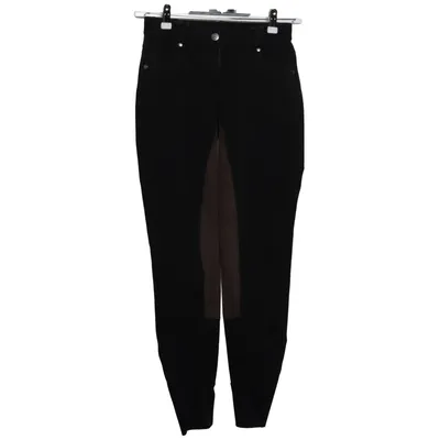 Reithose (Schwarz, Beige) von Black Forest Baumwolle, Elasthan, Polyamid, Polyurethan