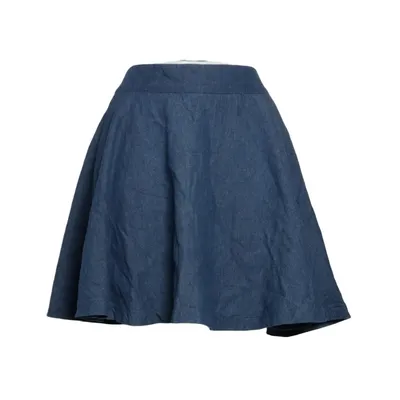 Jeansnederdel (Blå) fra Leshop Bomuld, Polyester